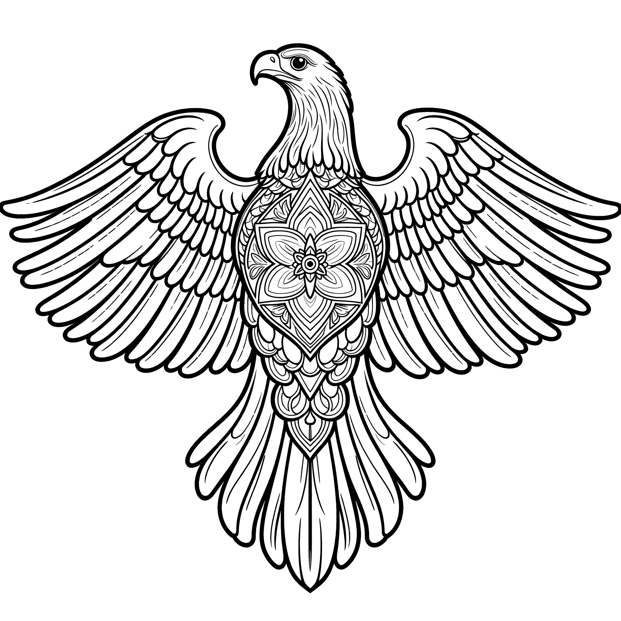 イヌワシのマンダラ