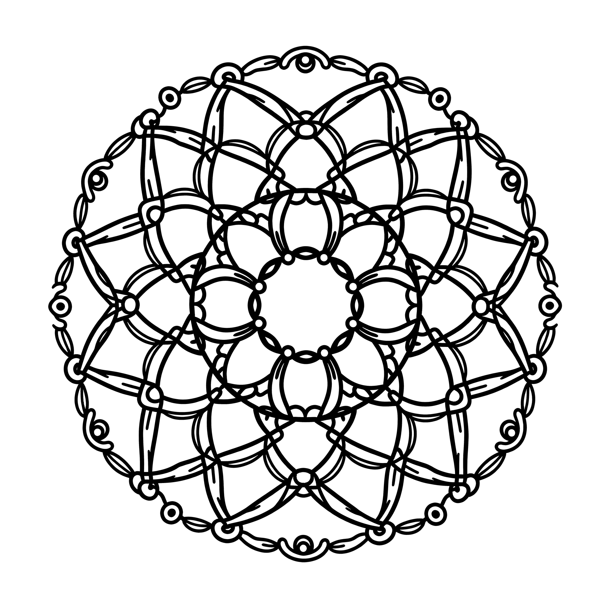 分子結合マンダラ