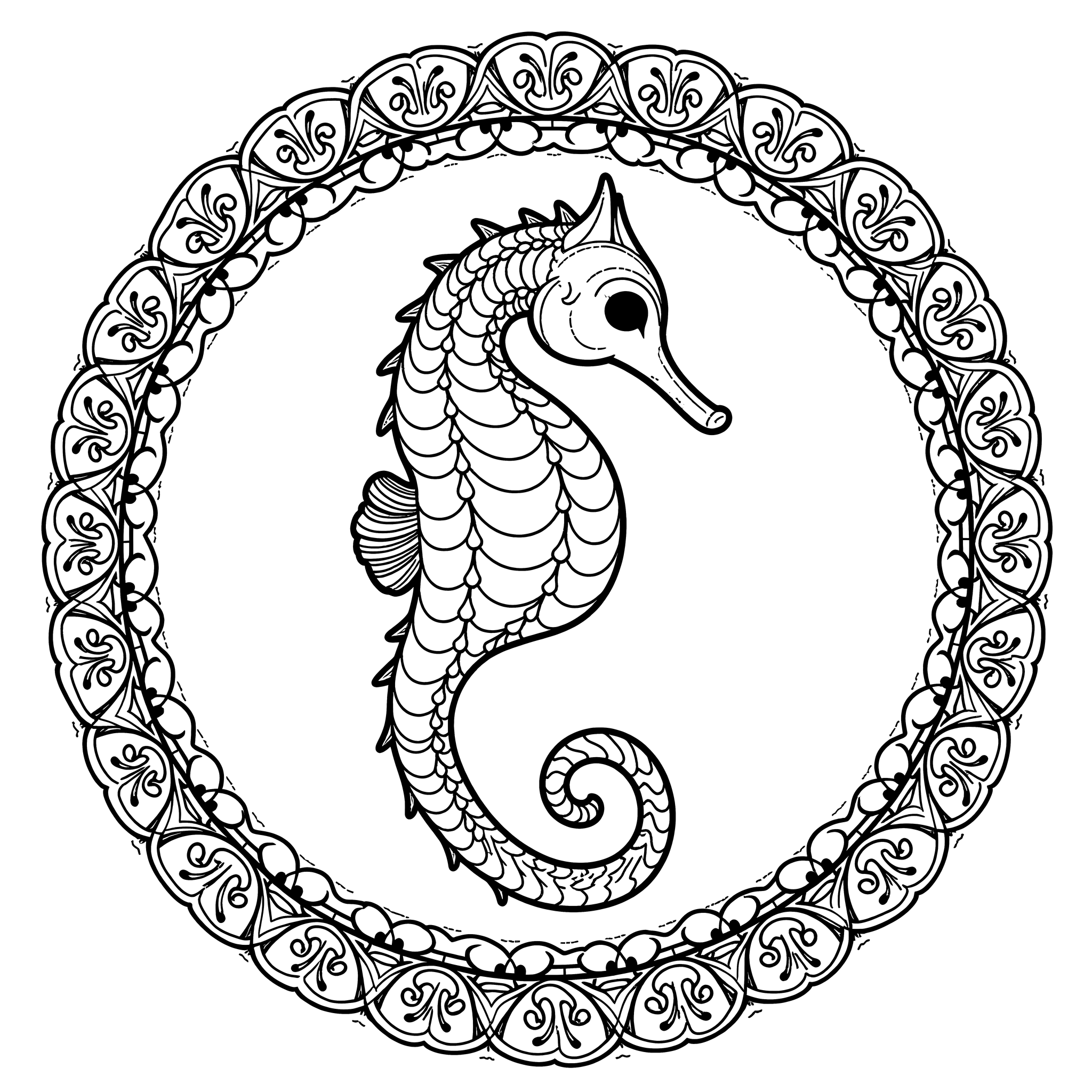 Mandala dell'Ippocampo